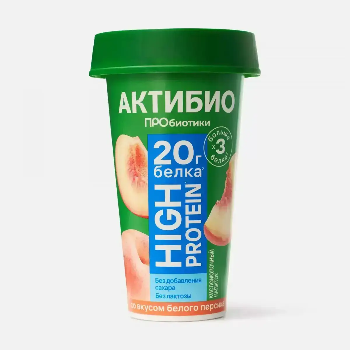 Актибио ПРОбиотики Вкус Белого Персика 1,5% 190гр