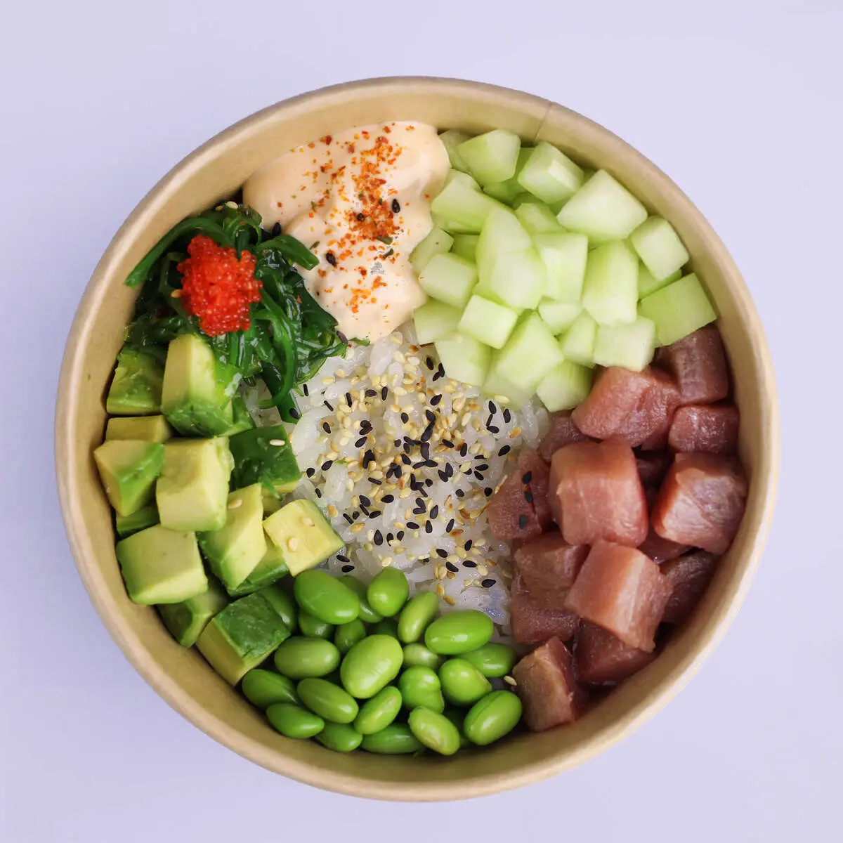 Poke with tuna