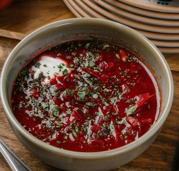 Борщ с говядиной