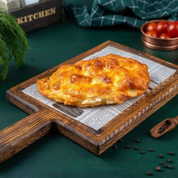 Отбивная из курицы с ананасами