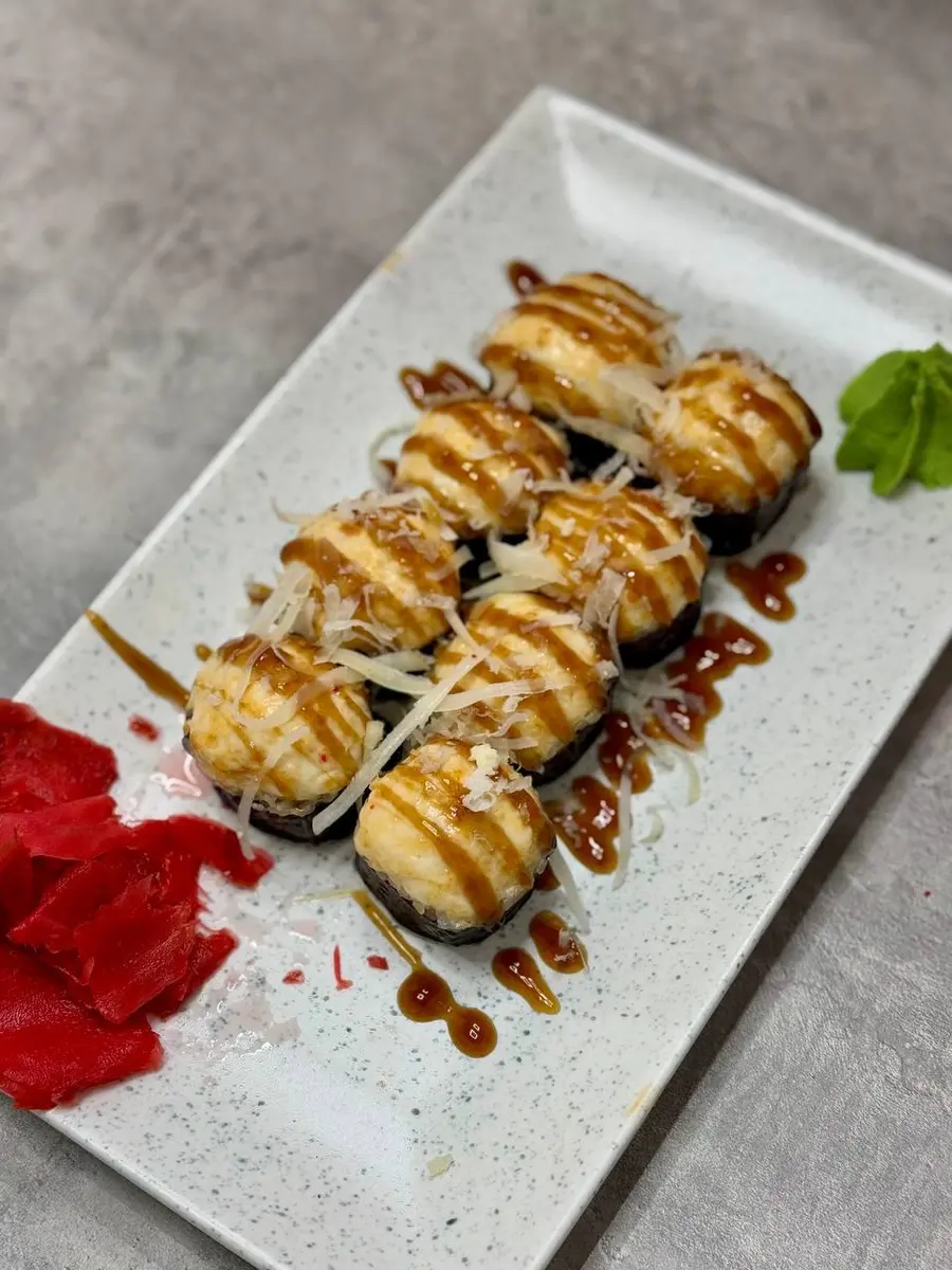 Запеченный Ролл с курицей