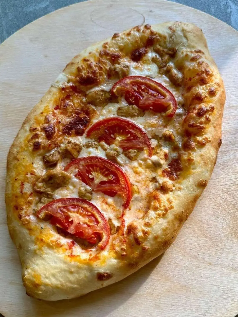 Хачапури с курицей
