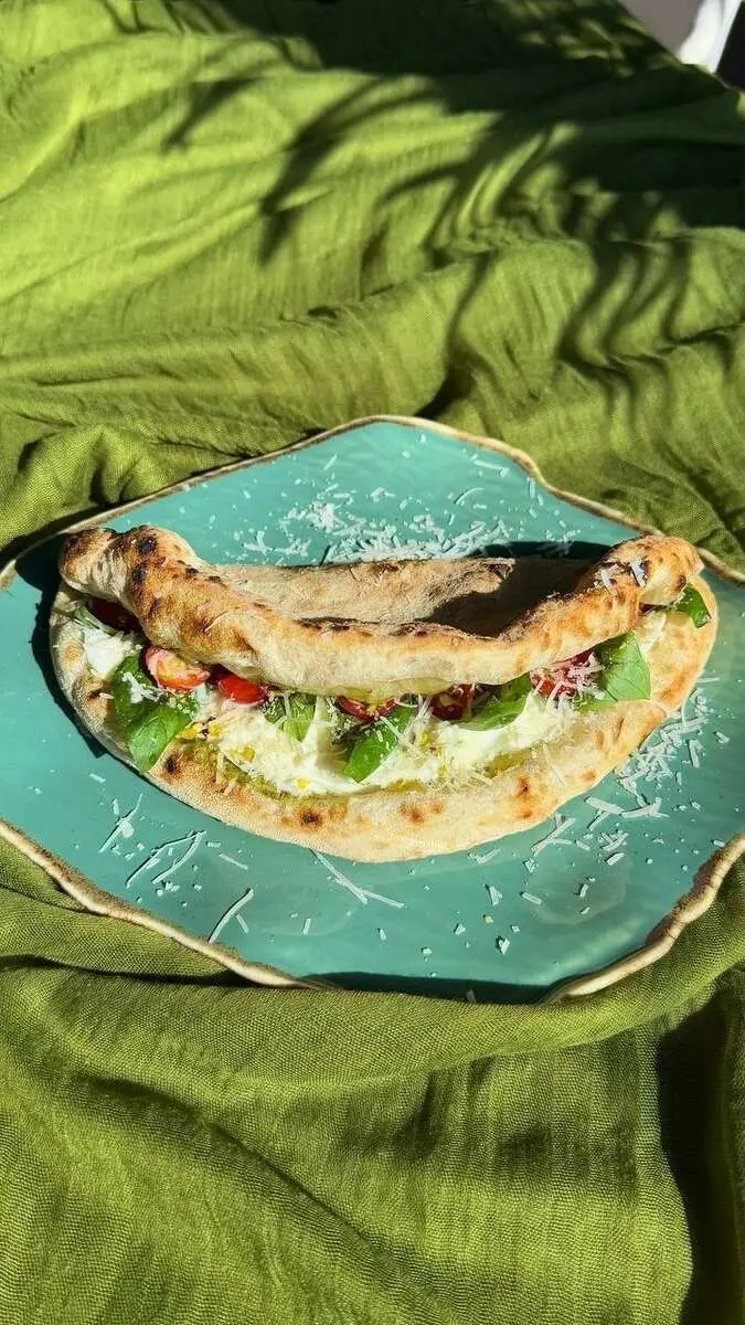 Панини с бурратой / Panini with burrata