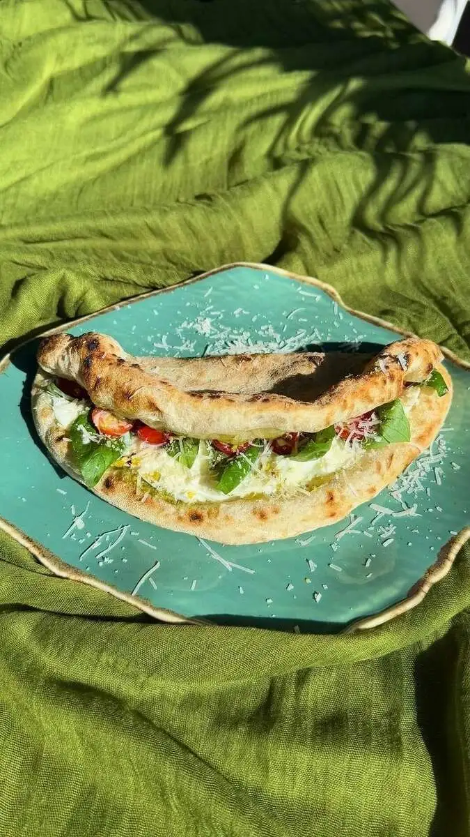 Панини с бурратой / Panini with burrata