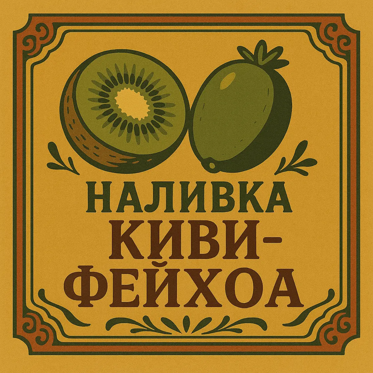 Наливка Киви-Фейхоа