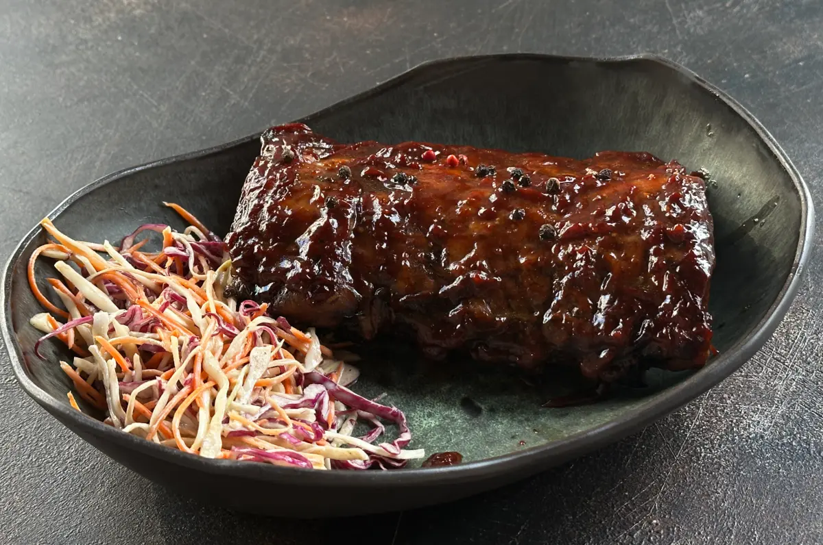 Свиные ребрышки BBQ