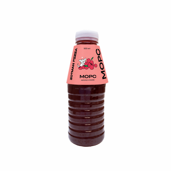 Морс малиновый с клюквой М