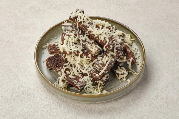 Гренки чесночные с сыром