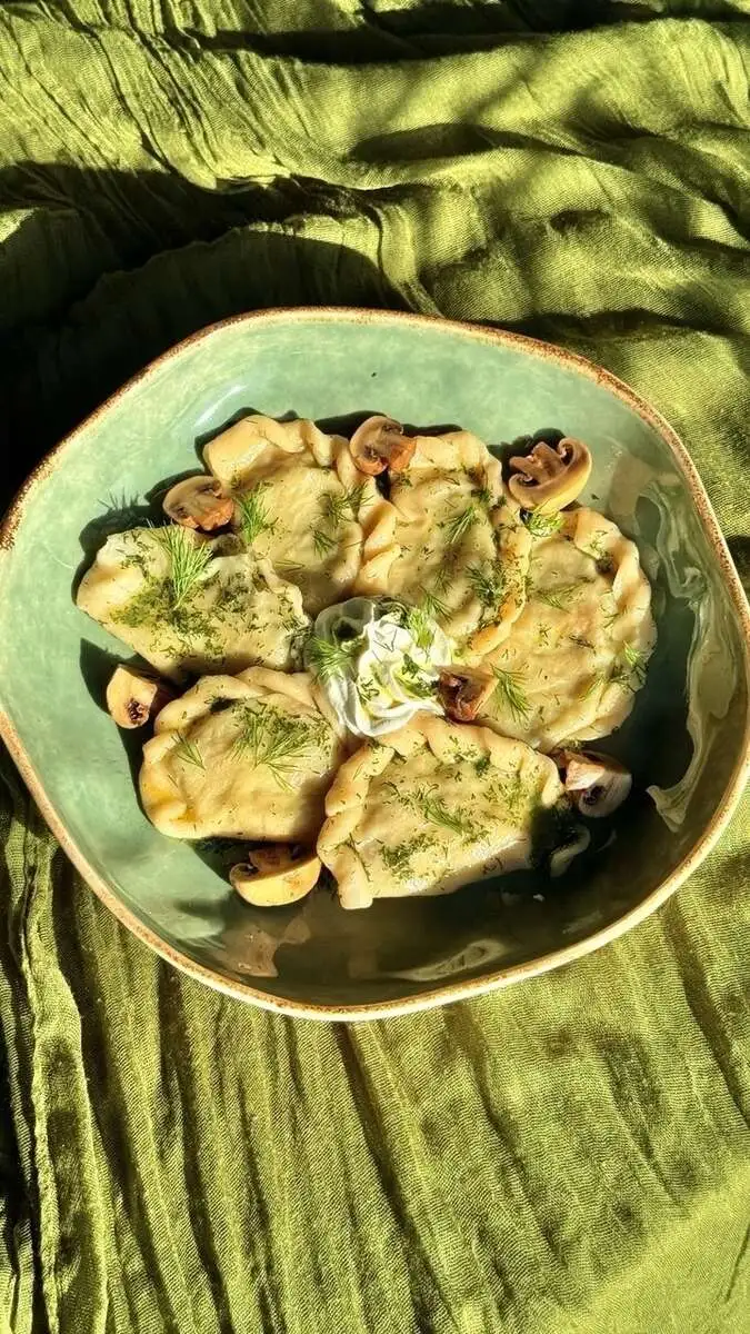 Вареники с картофелем и грибами / Potato and Mushroom