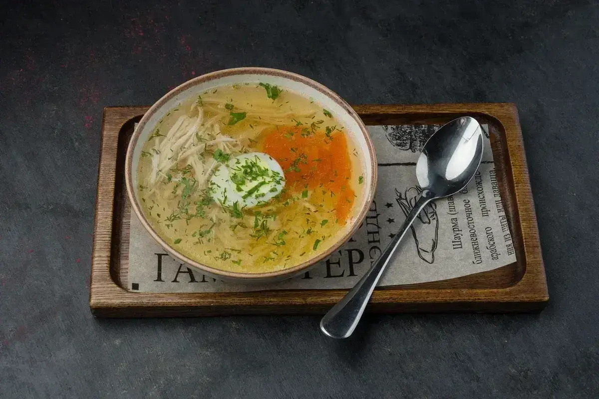 Лапша куриная