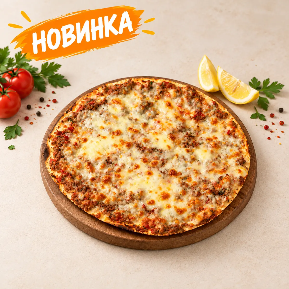 Ламаджо с сыром 