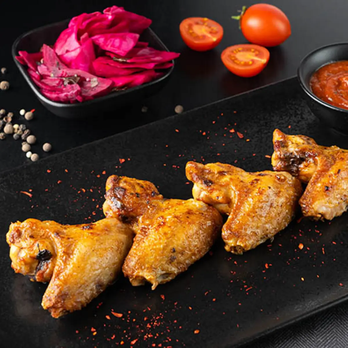 Шашлык из куриных крылышек 240/30 г