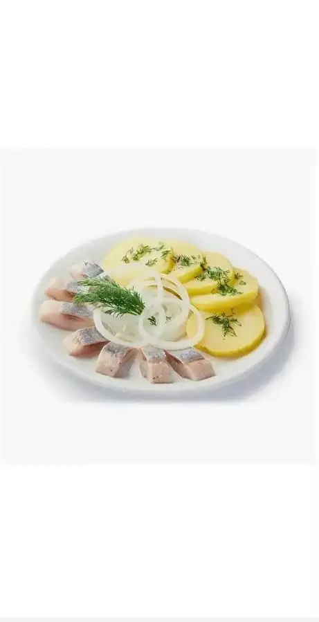 Салат "Сельдь с гарниром"