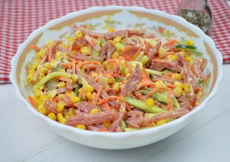 Салат "Соломка"