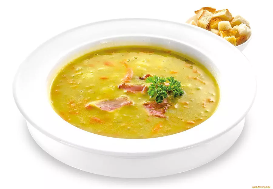 Суп картофельный гороховый