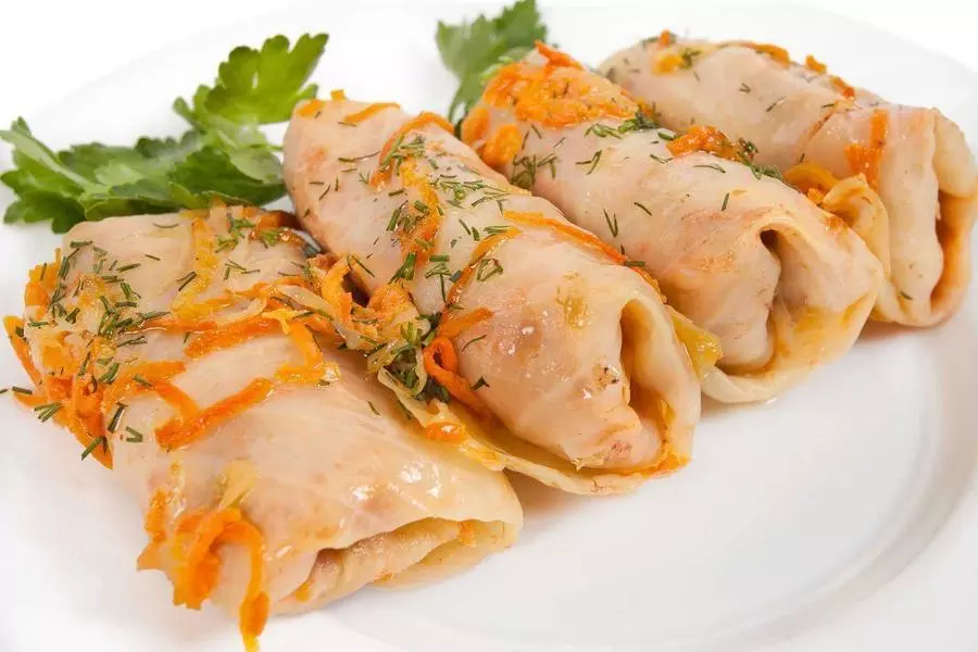 Голубцы  с рисом с мясом (1 шт)