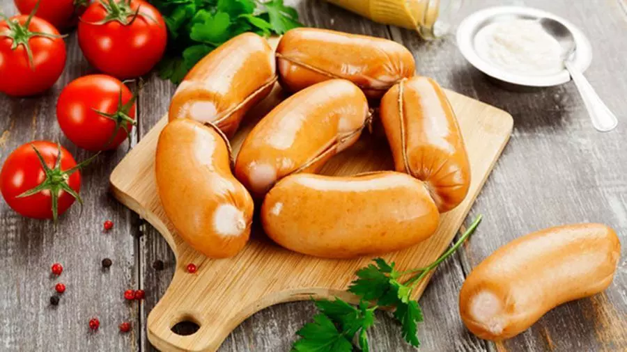 Сардельки говяжьи отварные