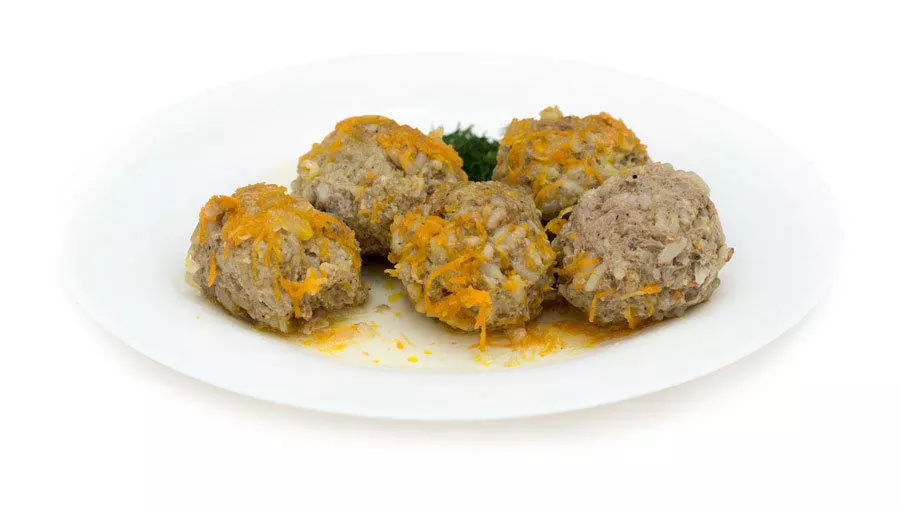 Тефтели с рисом с мясом