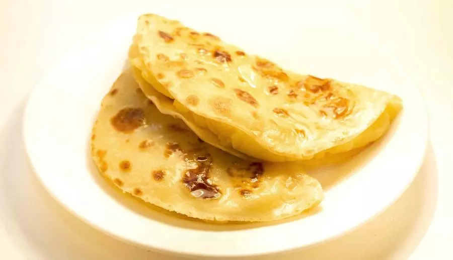 Кыстыбый с картофелем