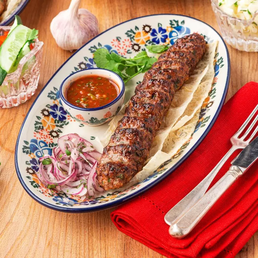 Люля-кебаб из говядины и свинины