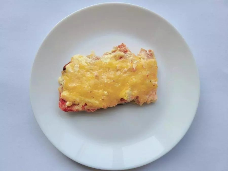 Рыба запеченая (горбуша) с сыром