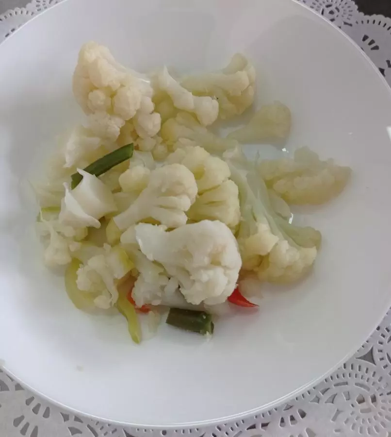 Овощи отварные ( цветная капуста)