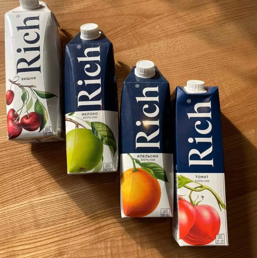 Сок Rich яблоко