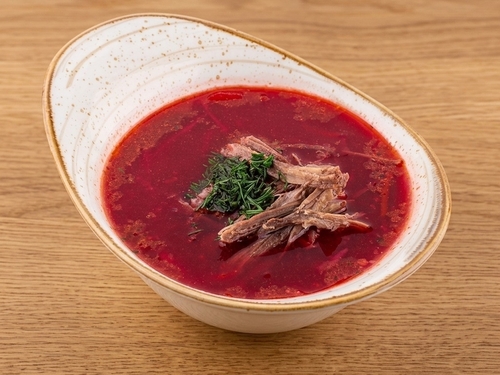 Борщ с говядиной