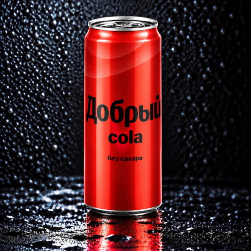Кола Добрый без сахара 0,33 л