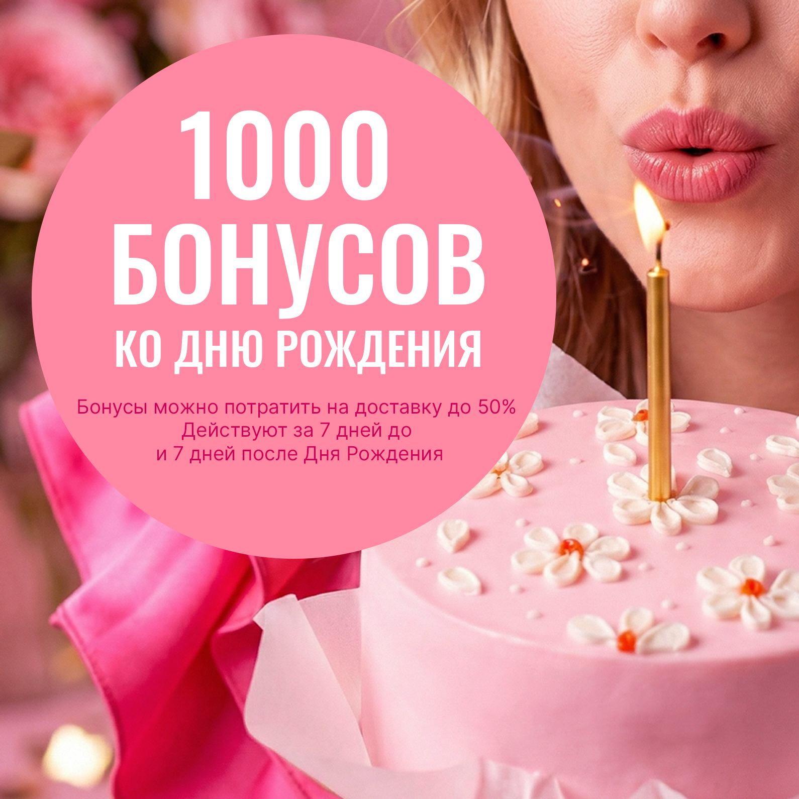 Бонусы ко дню рождения